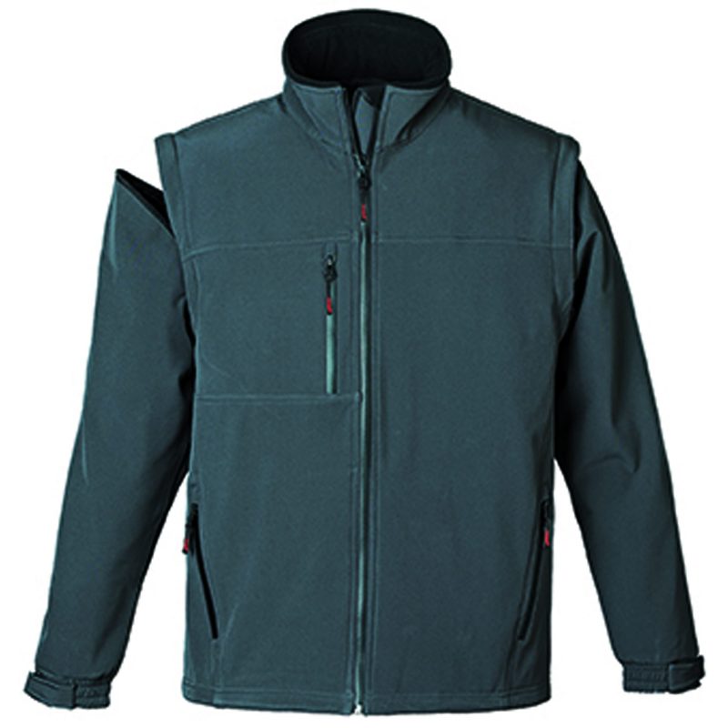 Jacheta de iarna Parka Yank WINTER, antracit, 94% poliester, 6% elaster, Coverguard, rezistenta la apa, pentru autoritati publice, constructii transport si logistica, marimi S, M, L, XL, XXL - imagine 3