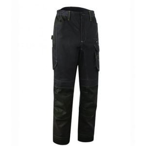 Pantaloni talie BARVA tercot, antracit, 60% bumbac, 40% poliester, Coverguard, rezistenti, pentru autoritati publice, bricolaj, constructii, marimi S, M, L, XL, XXL, XXXL, 4XL, CE, EN14404:2004 + A1:2010 {Type 2}