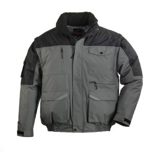 Jacheta de lucru, antracit, poliester, Coverguard, RIPSTOP 2/1, protectie umezeala, frig, vant, marimi S, M, L, XL, XXL, XXXL, CE, EN14058:2004, EN343:2003 + A1:2007, EN343:2019 {1.1.}