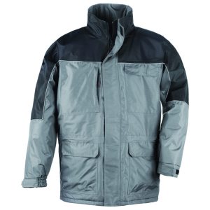 Jacheta de lucru RIPSTOP, gri, poliester, fleece, Coverguard, impermeabila, rezistenta la rupere, marimi S, M, L, XL, XXL, XXXL, 4XL, CE, EN14058:2004, EN343:2003 + A1:2007, EN343:2019 {1.3.}