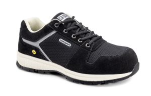 Pantofi de protectie GRAPHITE S1P SRC ESD, negri, piele intoarsa, Coverguard, antistatici, rezistenti la ulei, alunecare, pentru bricolaj, constructii, industria usoara, servicii de distributie, transport si logistica, marimi 37, 38, 39, 40, 41, 42, 43, 44, 45, 46, 47, CE, COVERPERF - Cushioning, EN ISO 20345:2011 {S1P}, ESD, SRC
