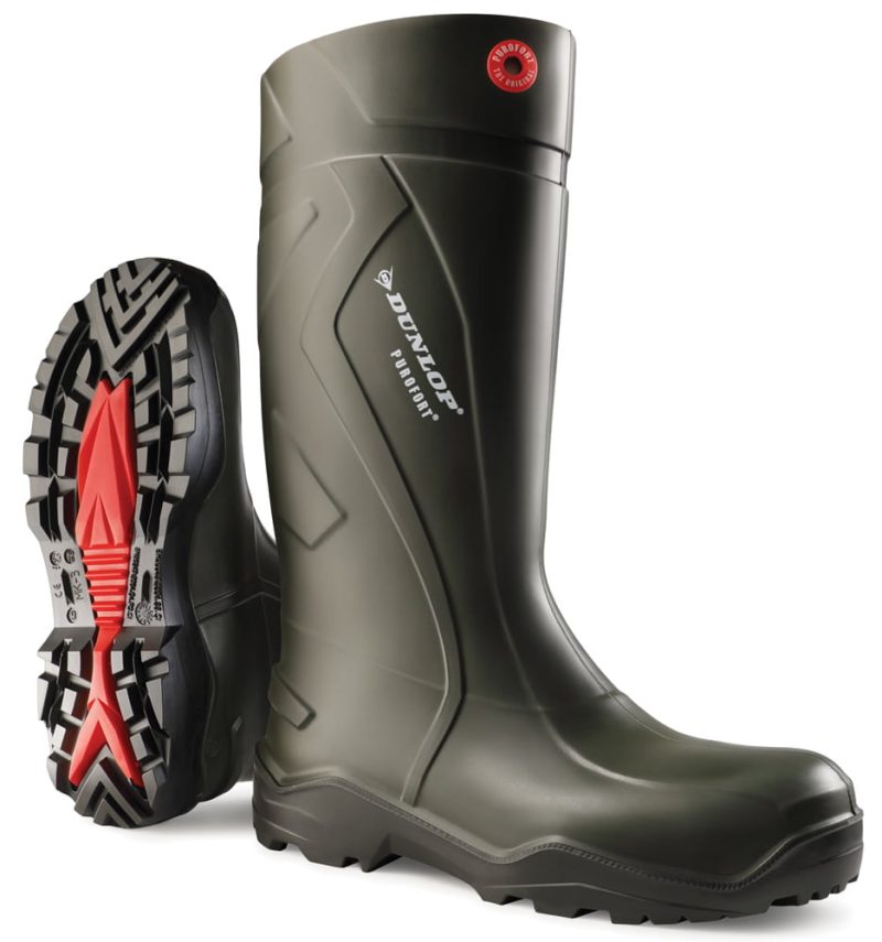 Incaltaminte protectie, verzi, cauciuc, Coverguard, protectie mecanica, chimica, pentru agricultura, industria grea, energetica, infrastructura, constructii, marimea 38, CE, CI, EN ISO 20345:2011 {S5}, SRC - imagine 2
