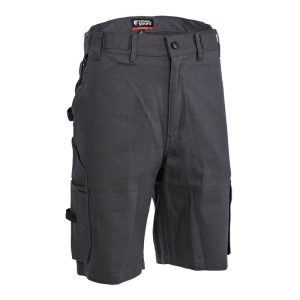 Pantaloni scurti de lucru Commander, gri, bumbac, Coverguard, rezistent la uzura, marimi XS, S, M, L, XL, XXL, XXXL, 4XL