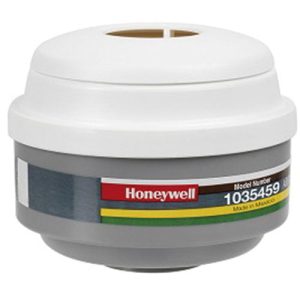 Filtru semimasca HM501BM ABEK1P3 combined filter, Honeywell, reutilizabil, conexiune baioneta, protectie vapori organici, vapori anorganici, gaze acide, amoniac, particule, 14387:2004+A1:2008