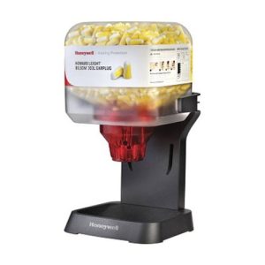 Dispenser antifoane echipat cu antifoane(400 perechi), alb/galben, Honeywell, reincarcabil, grad atenuare inalt (33dB), EN 352-2:2002