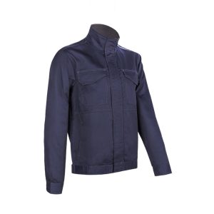 Haina de lucru protectia muncii, Irazu, albastra, 60% bumbac, 40% poliester, Coverguard, rezistenta abraziune, uz industrial, marimi S, M, L, XL, XXL, XXXL, 4XL, 5XL, 6XL