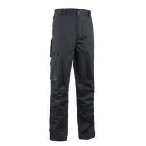 Pantaloni pe talie Navy li , albastri, 60% bumbac, 40% poliester, Coverguard, rezistenti la abraziune, marimi XS, S, M, L, XL, XXL, XXXL, 4XL, 5XL, 6XL
