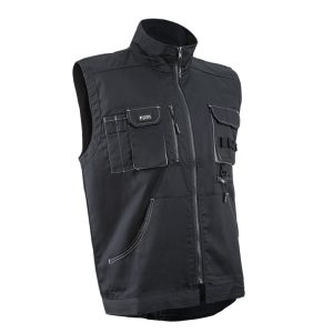 Vesta de lucru Navy li , albastra, 60% bumbac, 40% poliester, Coverguard, marimi XS, S, M, L, XL, XXL, XXXL, 4XL, 5XL, 6XL