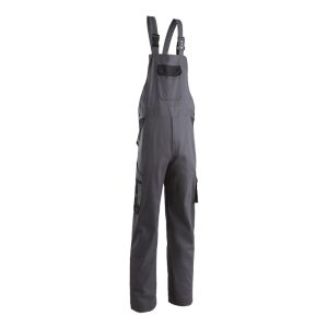 Pantaloni de lucru, gri, Coverguard, Pantaloni pe piept Commander li, marimi XS, S, M, L, XL, XXL, XXXL, 4XL