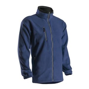 Pulover Angara cu fermoar, albastra, Coverguard, termoizolant, marimi XS, S, M, L, XL, XXL, XXXL, CE, EN14058:2004