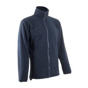 Pulover Polar cu fermoar, albastra, poliester, acril, Coverguard, marimi XS, S, M, L, XL, XXL, XXXL, 4XL, CE, EN14058:2004