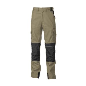 Pantaloni pe talie Smart, nisip, 60% bumbac, 40% PES, Coverguard, durabili, multifunctionali, elaborati, marimi 40/42, 44/46, 48/50, 52/54, 56/58, 60/62, XS
