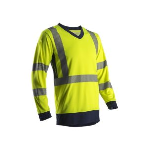 Tricou cu maneca lunga Suno Hi-Viz , galben, poliester, Coverguard, rezistent la abraziune, protectie UV, marimi S, M, L, XL, XXL, XXXL, CE, EN ISO 20471:2013 + A1:2016 {CLASS 2 (S) CLASS 3 (M+)}