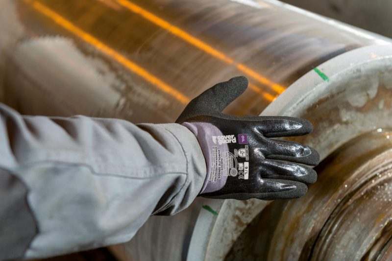 Manusi dubla imersie nitril3/4 Eurogrip 15N505, gri, nitril, Coverguard, pentru industria grea, industria usoara, intretinere, servicii de distributie, marimi 6, 7, 8, 9, 10, 11, CE, EN388:2016 {4.1.3.1.X}, EN420:2003 + A1:2009 - imagine 3