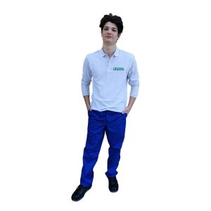 Pantaloni de lucru pentru sudura, bumbac, Coverguard, antistatici, ignifugi, protectie caldura convectiva si radianta, marimea 54