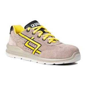 Pantofi protectie S1P SRC, galbeni, piele intoarsa, Coverguard, pentru domeniile agricultura, bricolaj, constructii, gradinarit, industria grea, logistica, reciclare deseuri, greutate 1.3 kg, marimi 38, 39, 40, 41, 42, 43, 44, 45, 46, 47, EN 20345