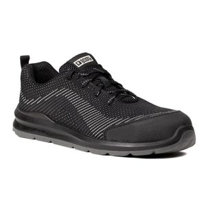Pantofi protectie usori S1P SRC MILERITE, negri, poliester, Coverguard, antialunecare, pentru domeniile agricultura, bricolaj, constructii, gradinarit, industria grea, logistica, reciclare deseuri, greutate 1.25 kg, marimi 36, 38, 39, 40, 41, 42, 43, 44, 45, 46, 47, EN20345