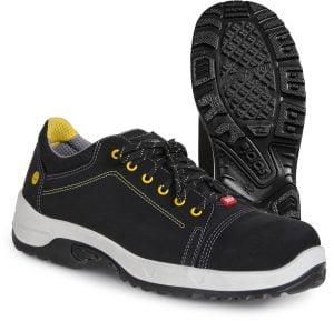 Pantofi din şpalt,  încălţăminte de protecţie bombeu aluminiu jalas street 3045 fortyfive, protecție s3,src, mărimi 36 – 47, culoare negru,galben,alb