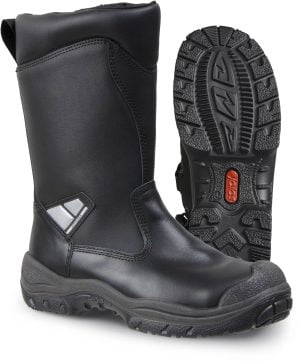 Bocanci din piele naturală,  încălţăminte de protecţie bombeu aluminiu jalas drylock 3778, protecție s3,hro,wr,srb, mărimi 36 – 47, culoare negru,gri