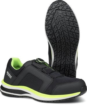 Pantofi din microfibră, material textil,  încălţăminte de protecţie bombeu otel jalas tempus 5668, protecție s1,p,src, mărimi 35 – 48, culoare negru,verde,alb