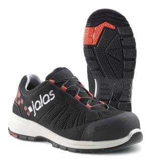 Pantofi din material textil tricotat,  încălţăminte de protecţie bombeu aluminiu jalas zenit evo 7100, protecție s1,src, mărimi 35 – 48, culoare negru,roşu,alb