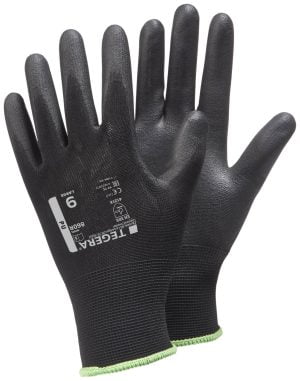 Mănuși pentru lucrări de precizie pentru manipulări ușoare tegera 860r , grad protectie cat. ii, marimi 5 – 11, culoare negru