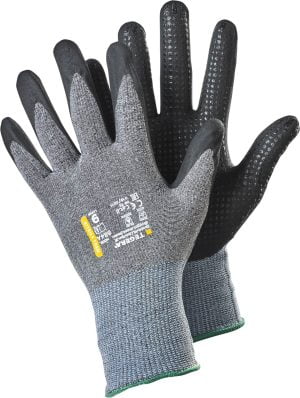 Mănuşi de protecţie la căldură pentru manipulări ușoare tegera 884a , grad protectie cat. ii, marimi 5 – 12, culoare negru,gri